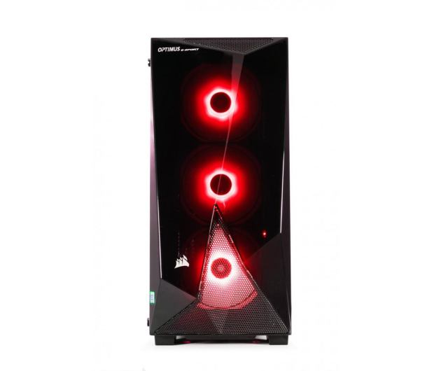 OPTIMUS E-Sport GB360T-CR7 i5/16GB/2000GB HDD/500GB SSD/GeForce GTX 1660/Brak Czarny - 1380057 - zdjęcie 5